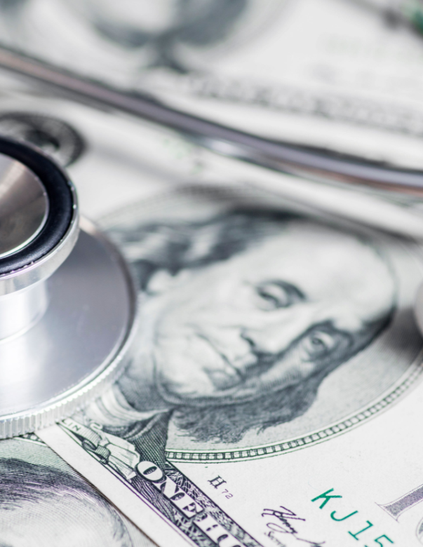 Provider Compensation - Money and Stethoscope